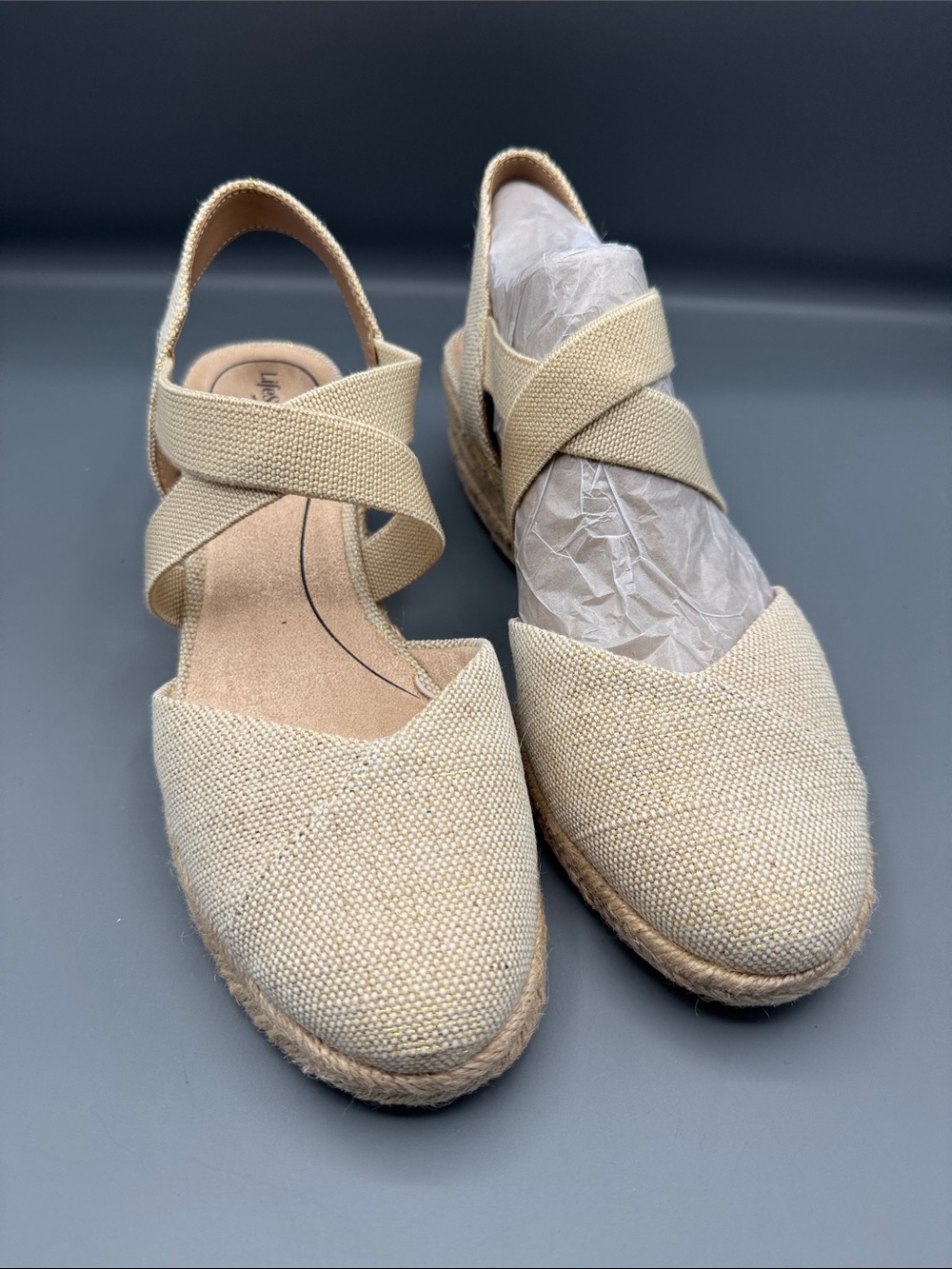LifeStride Women's Kimball Espadrille Wedge